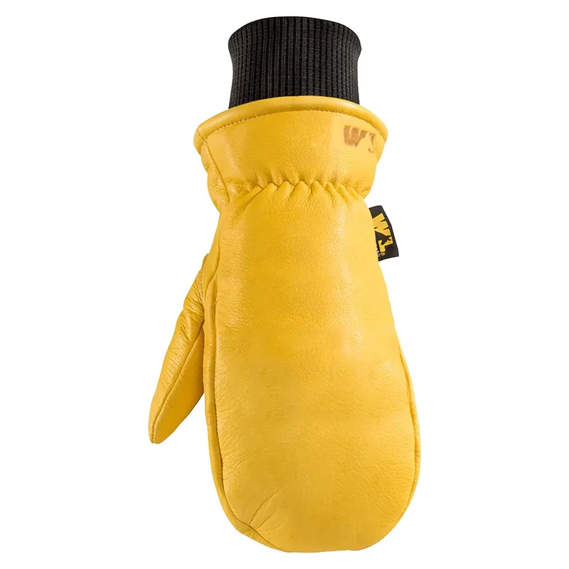Hyrahyde Men‘s Indoor/outdoor Work Mittens Black/yellow Extra Large