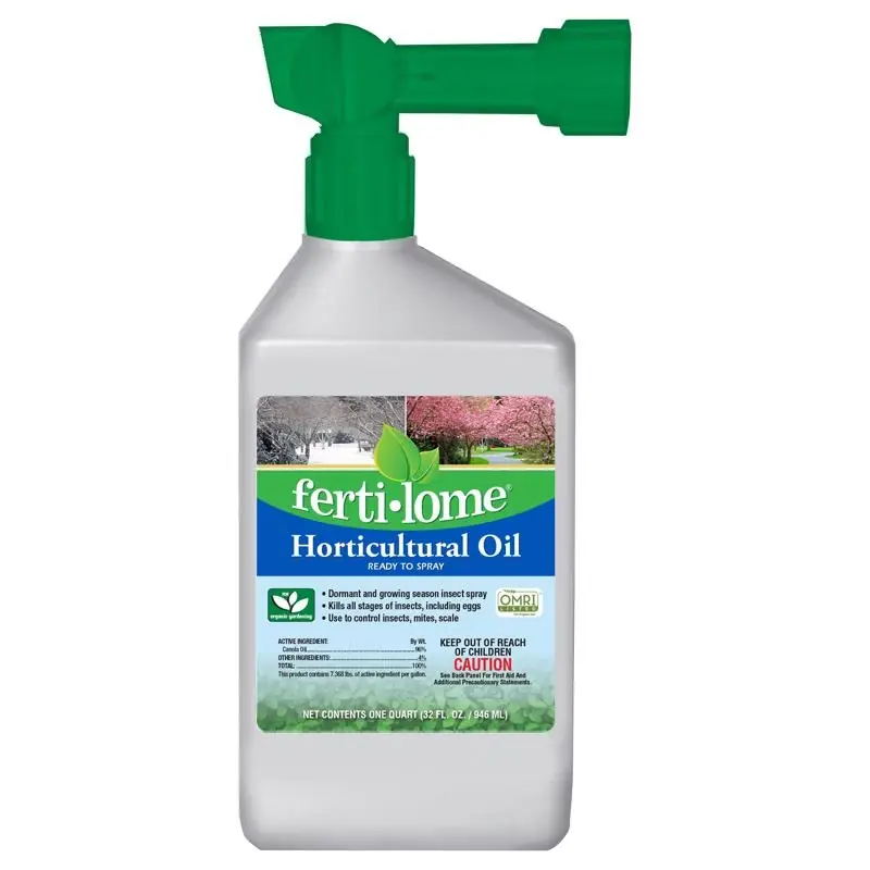 Organic Horticultural Spray Oil Liquid 32 Oz For Pest Control