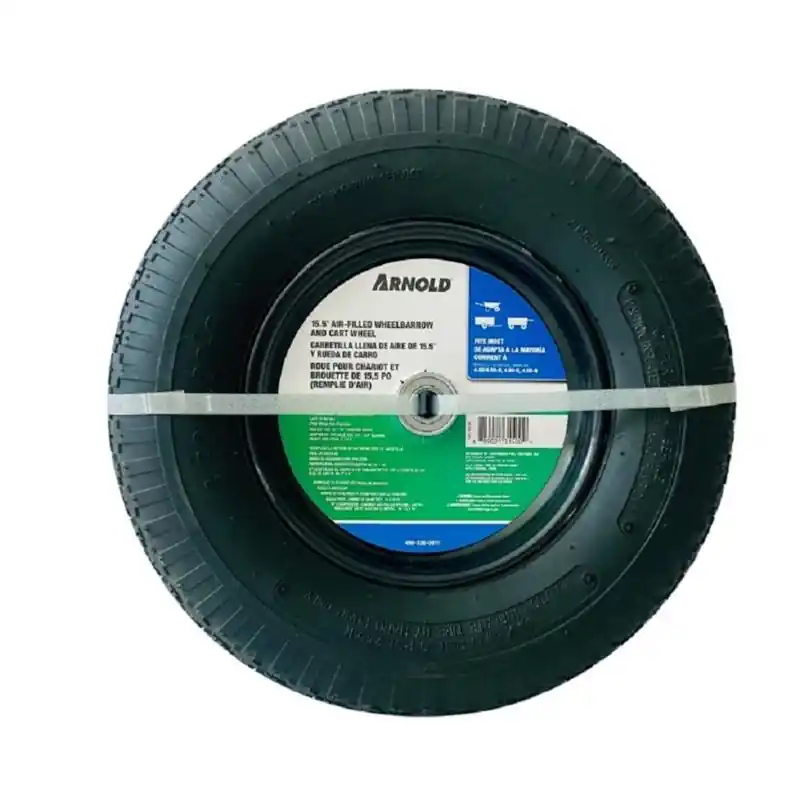 15.5 In. D 350 Lb Wheelbarrow Wheel Steel 1 Pk