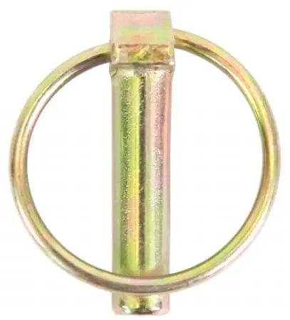 Zinc Plated Lynch Pin 0.31 In. D X 1.25 In. L