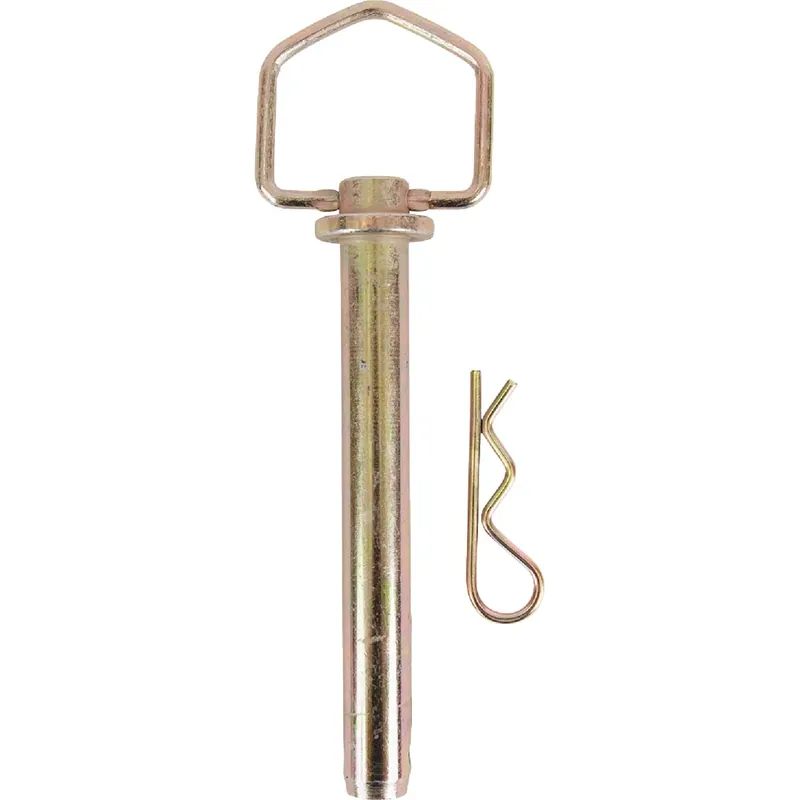 3/4 In. X 4-1/4 In. Yellow Zinc Plated Swivel Handle Hitch Pin