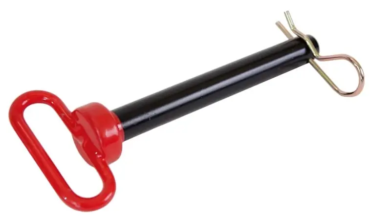 Steel Hitch Pin 0.5 In. D X 3.63 In. L