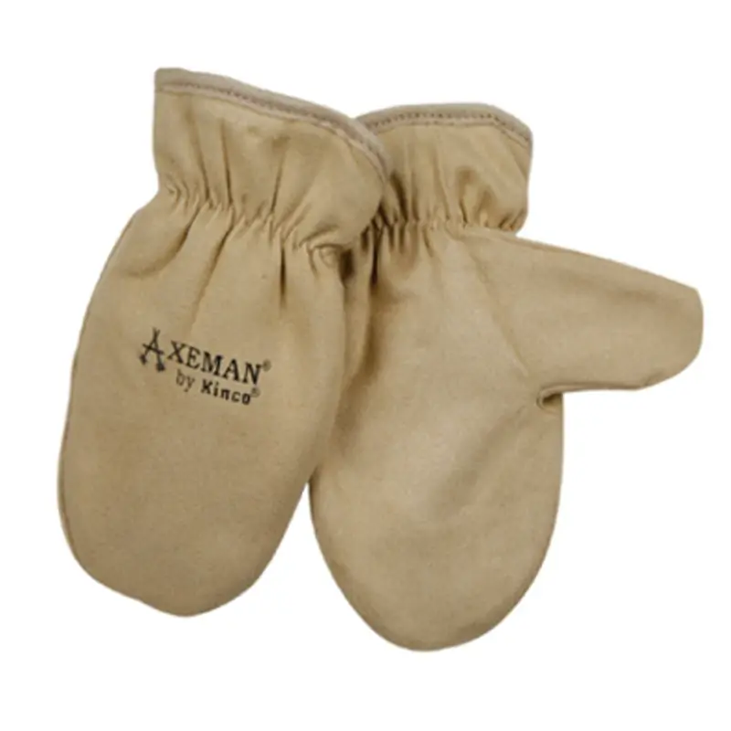 Axeman Unisex Outdoor Work Mittens Brown Youth 1 Pair