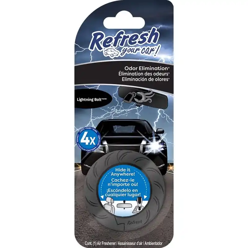 ! Lightening Bolt Air Freshener 1 Pk