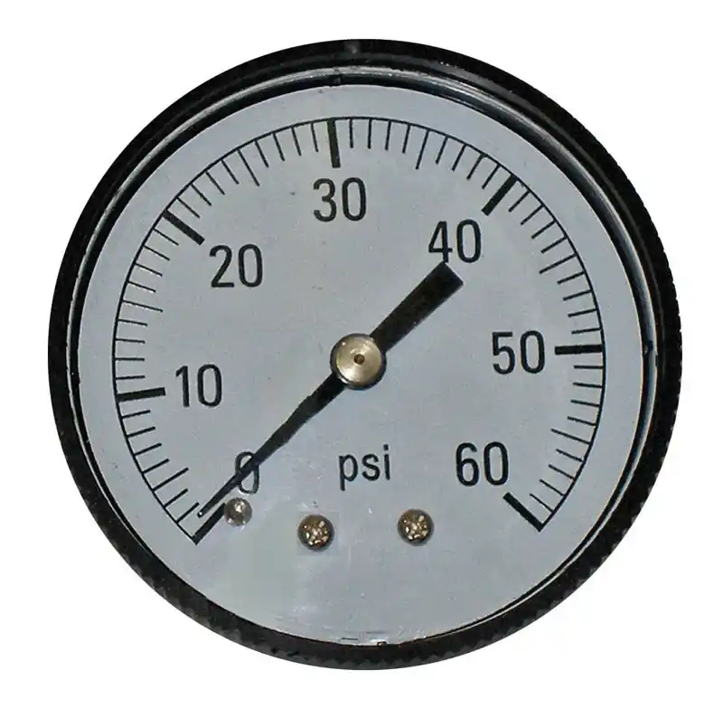 0-60 Psi Pool Pressure Gauge Model 80-847 For Pool Maintenance