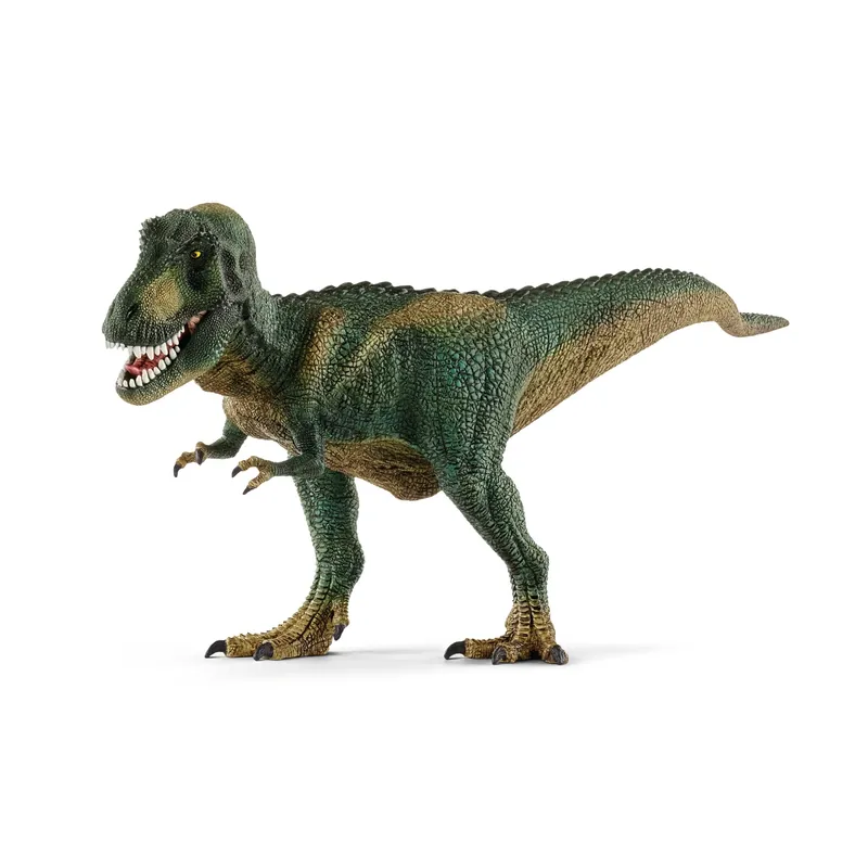 Tyrannosaurus Rex Dinosaur Toy Figurine Green 12.5" Long