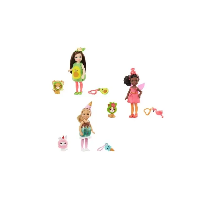 Barbie Chelsea Costume Doll - Assorted Colors, 7.16 In Height, Model Ghv69