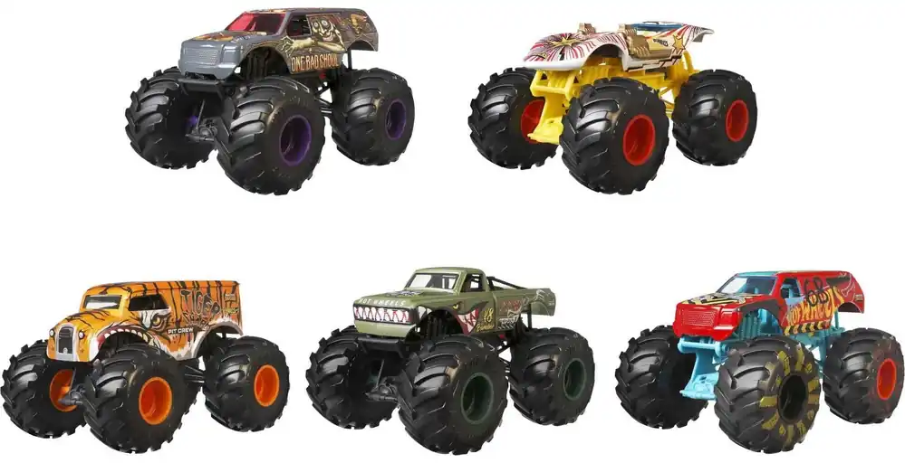 Monster Trucks Oversized Cars Assorted 1 Pc