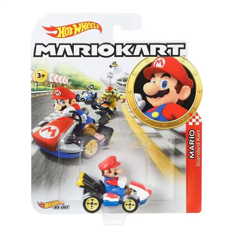 Mario Kart Replica Vehicles Die Cast Assorted - Model Gbg25