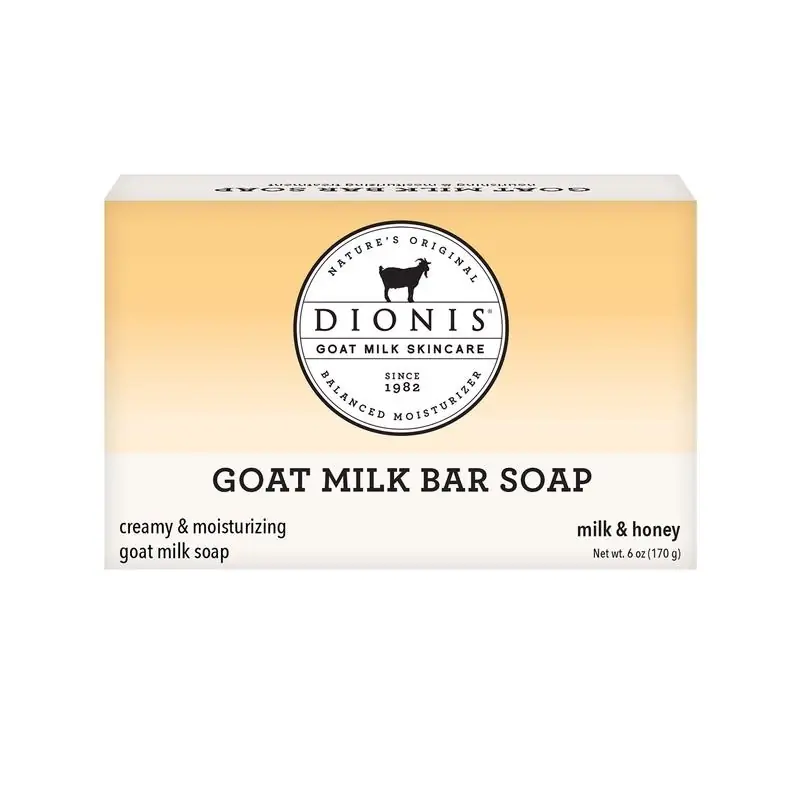 Goat Milk Skincare Milk & Honey Scent Soap Bar 6 Oz 1 Pk