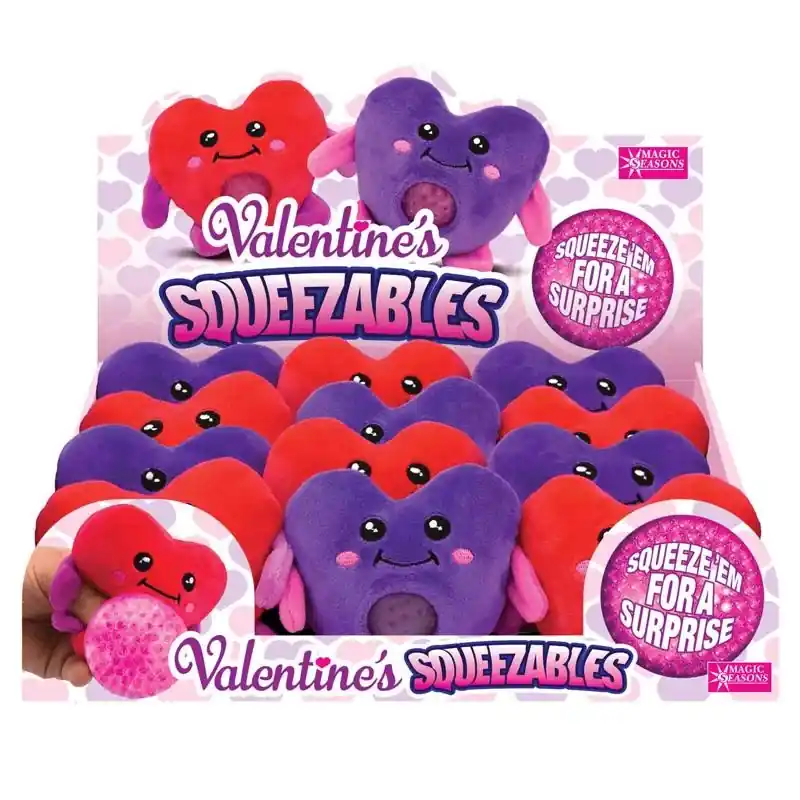 Valentines Squeezable Sponge Assorted 1 Piece 4.95" X 10" X 12"