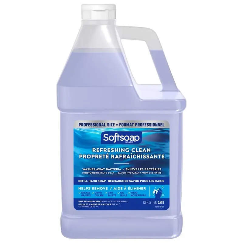 Fresh Scent Liquid Hand Soap 1 Gallon - Moisturizing Antibacterial Formula
