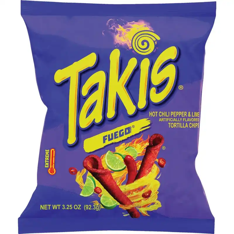 Rolled Fuego Tortilla Chips, 3.25 Oz.