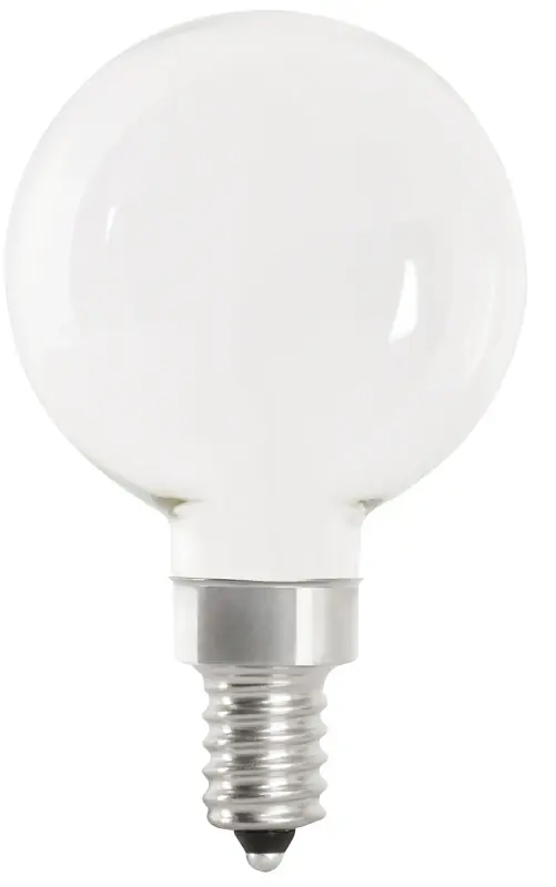 G16.5 E12 (candelabra) Filament Led Bulb Soft White 40 Watt Equivalence 2 Pk