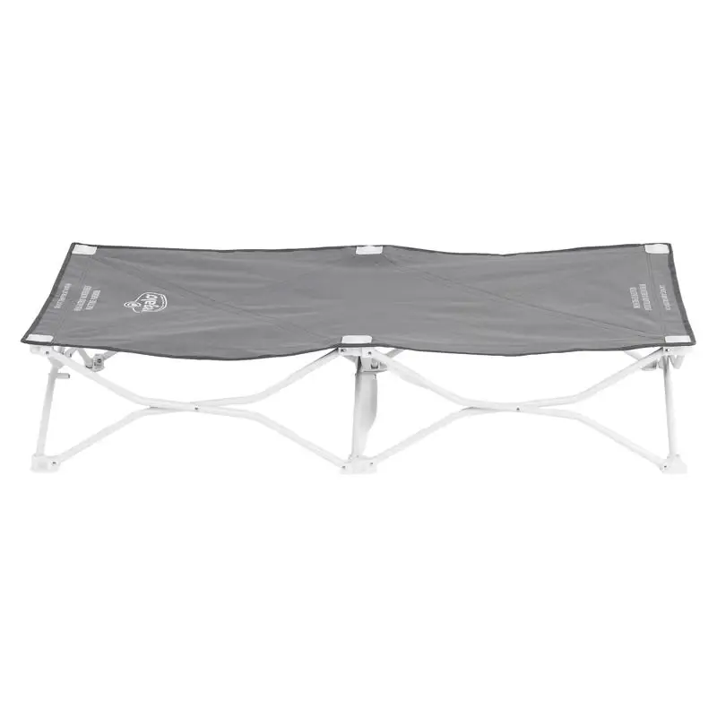 My Cot Gray Metal Toddler Bed 1 Pk