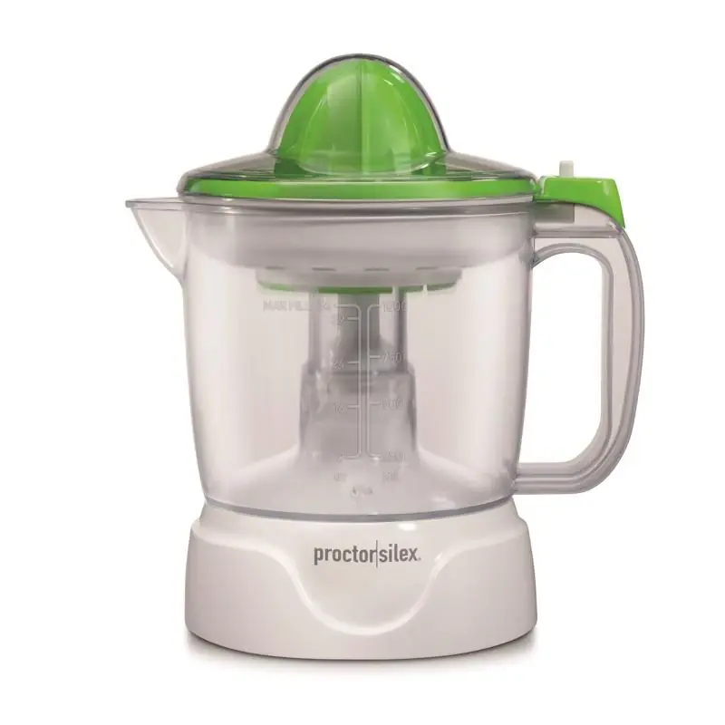 Proctor Silex 34 Oz White Plastic Juice Extractor Model 66340