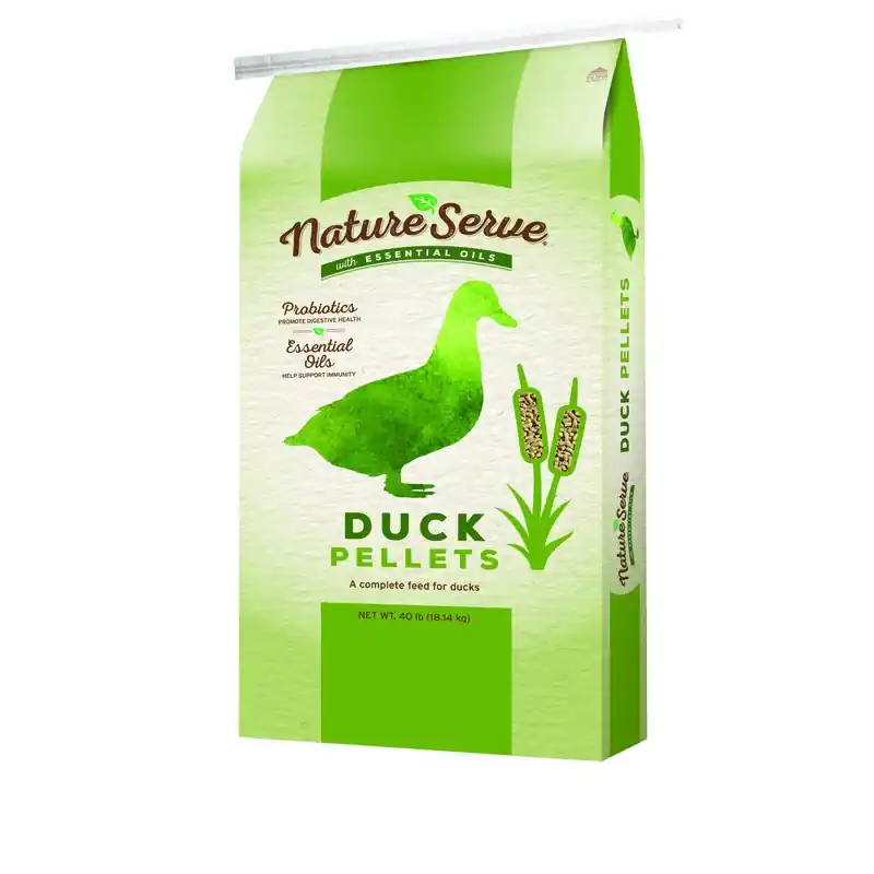 Duck Feed Pellets With Essential Oils, 40 Lbs.