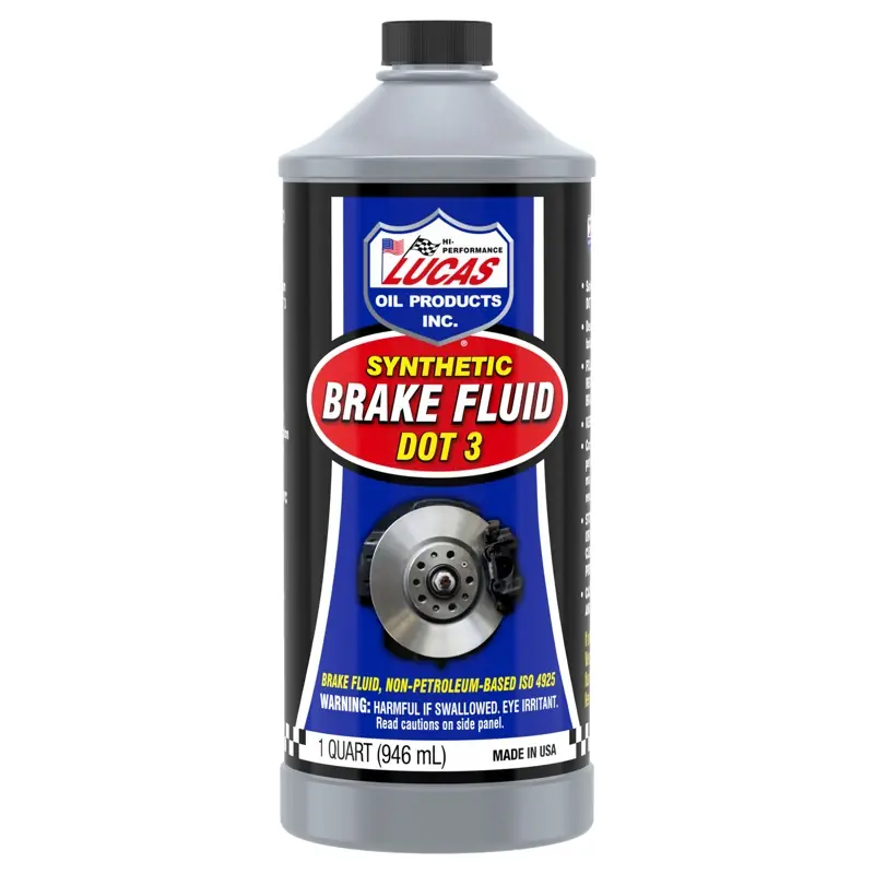 Dot 3 Synthetic Brake Fluid 1 Quart - High Performance