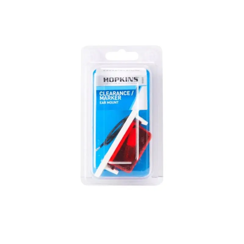 Red Rectangular Clearance/side Marker Light