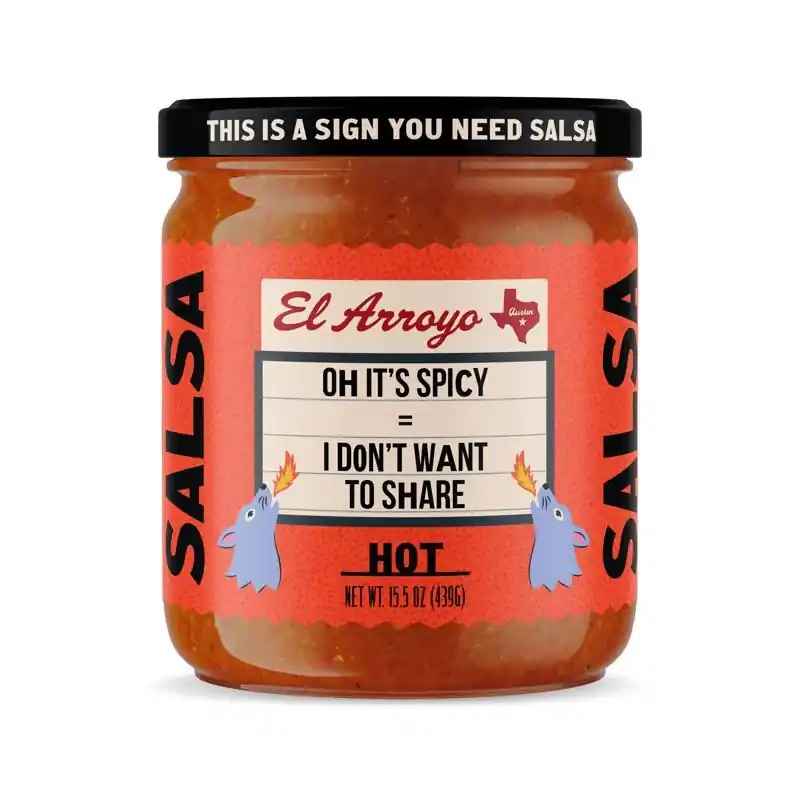 Hot Salsa 15.5 Oz Jar - Spicy Flavor For All Your Dishes