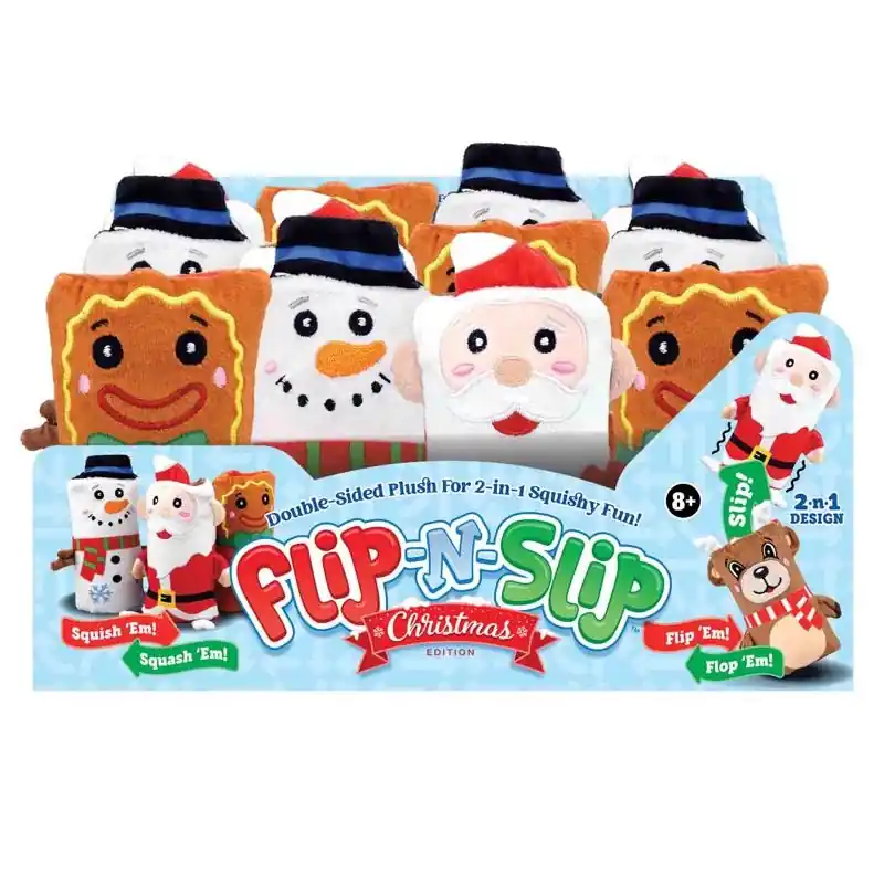 Christmas Flip-n-slip Squishy Toy 1 Pk