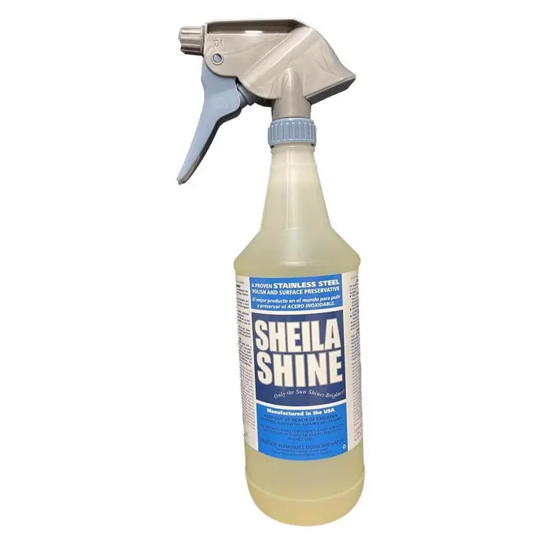 No Scent Fine Metal Cleaner And Polish 1 Quart Liquid Spray