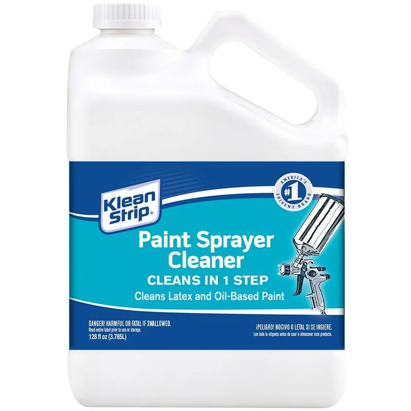 1 Gallon Paint Sprayer Cleaner Liquid Jug