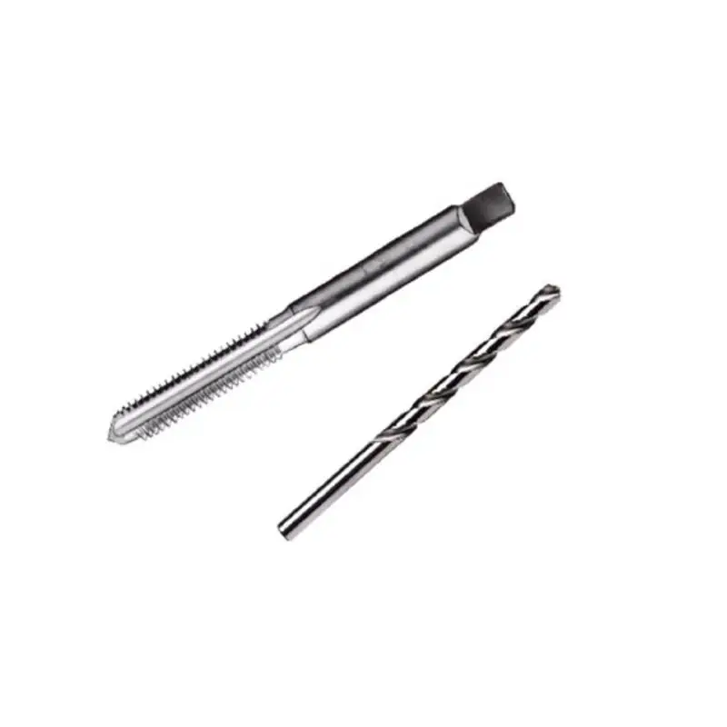 Hanson High Carbon Steel Drill And Tap Bit Set 8mm - 1.25 2 Piece