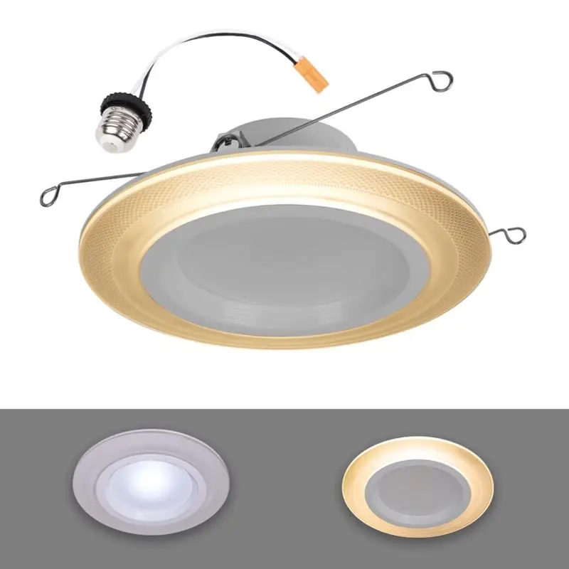 Retrofit Series 5/6 Inch Led Recessed Downlight With Nightlight Trim 10.75 Watts