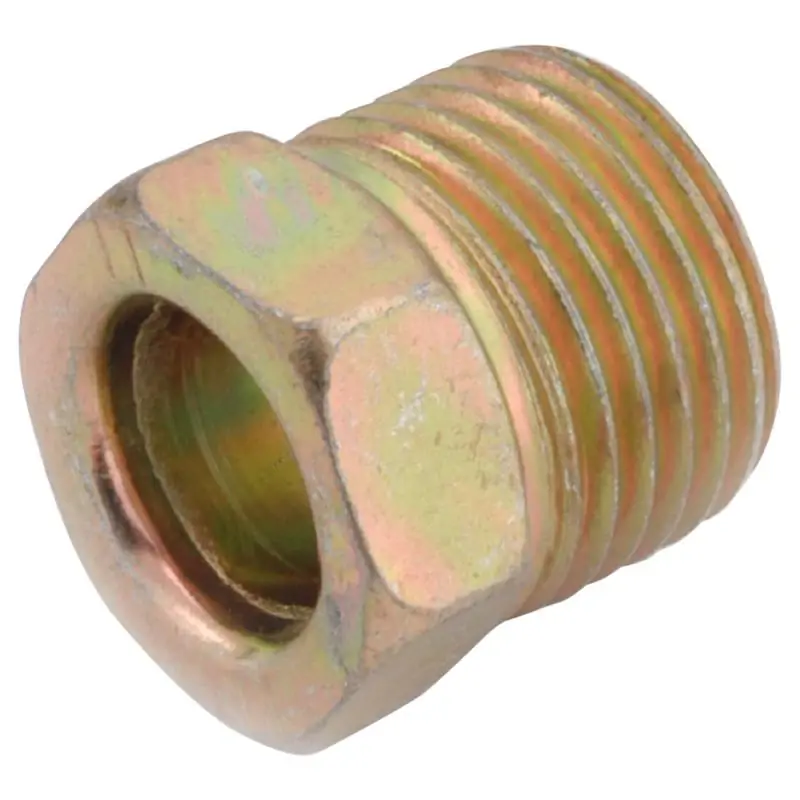3/8 Inch Brass Female Inverted Flare Nut
