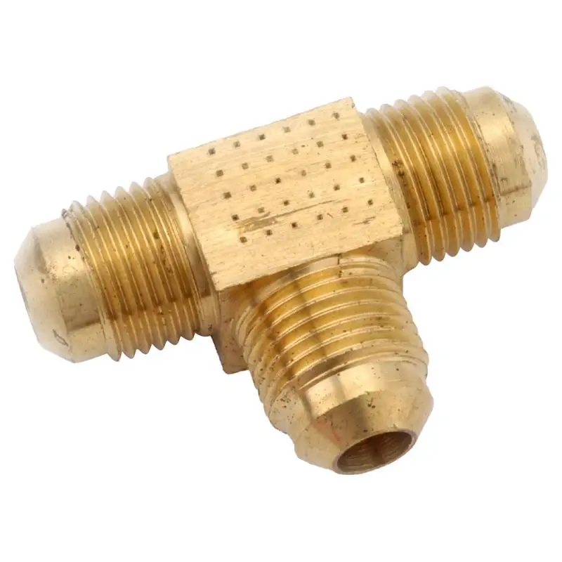 5/16 In. Flare Brass Tee, Lead-free, 1500 Psi