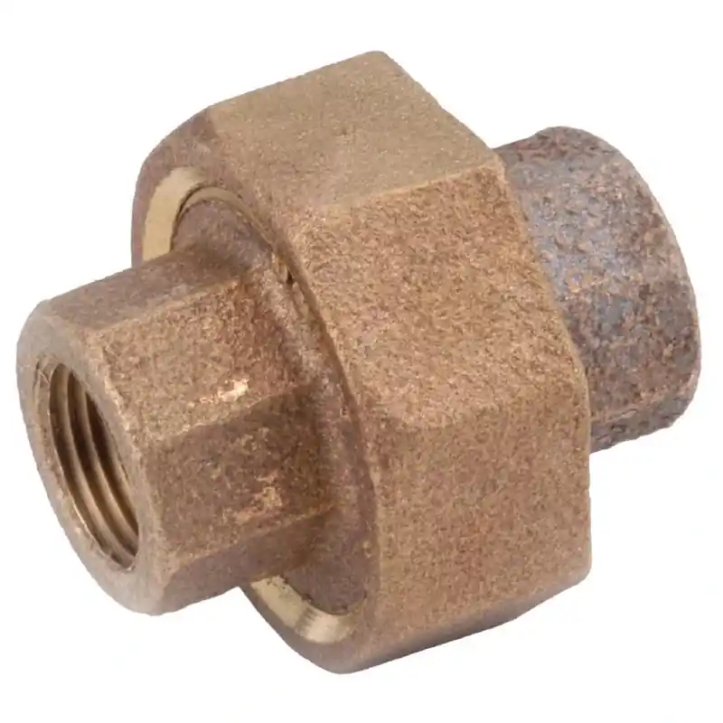 1 Inch Fip Brass Union Lead-free