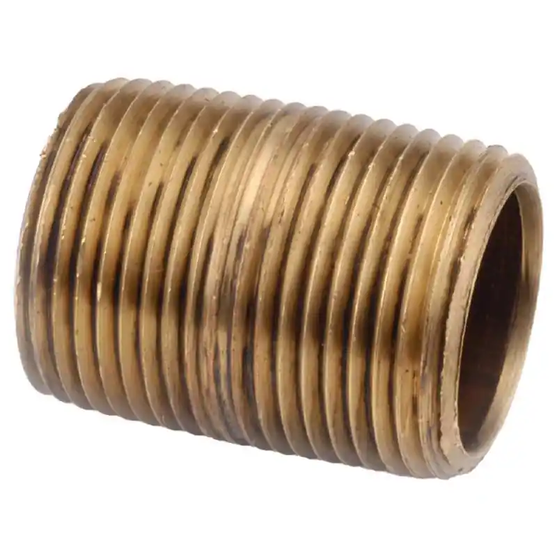 1 Inch Mip Brass Nipple 6 Inch Length Lead-free