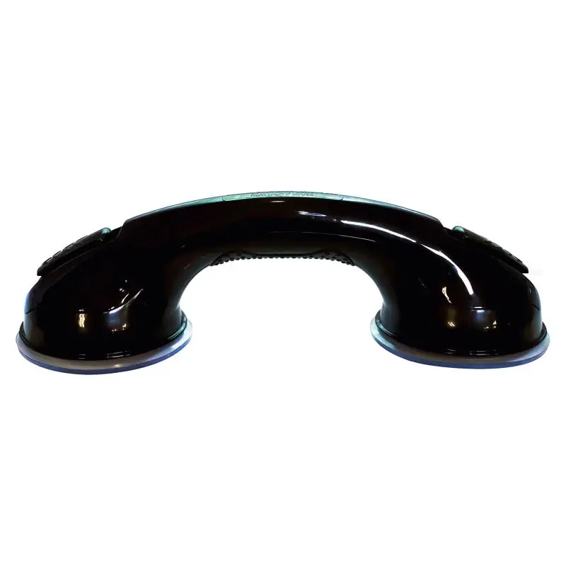 12 Inch Black Plastic Suction Cup Grab Bar