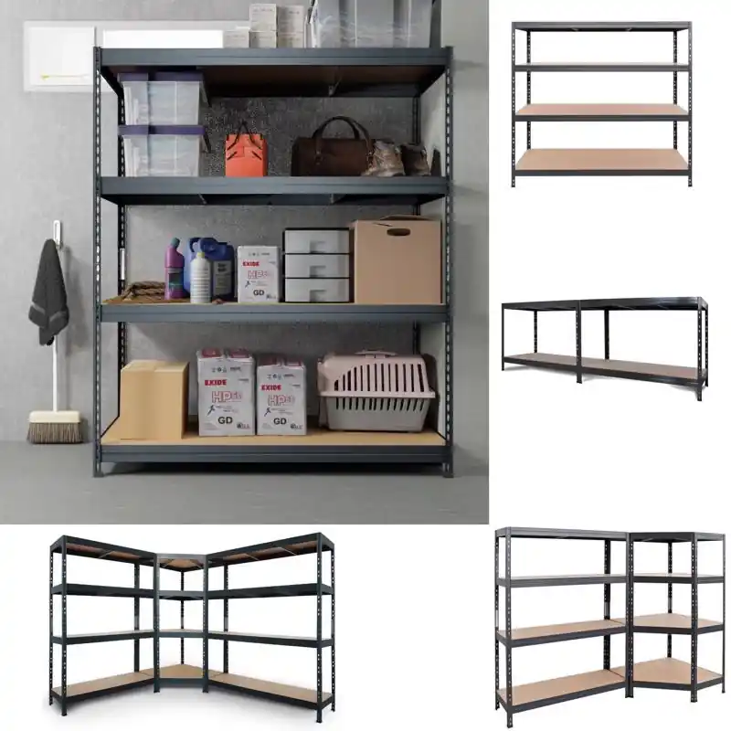 Garage Series 71 In. H X 59.4 In. W X 18 In. D Metal Shelving Unit