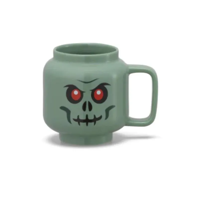 Green Skeleton Ceramic Mug – 8.6 oz Bpa‑free, Microwave & Dishwasher Safe