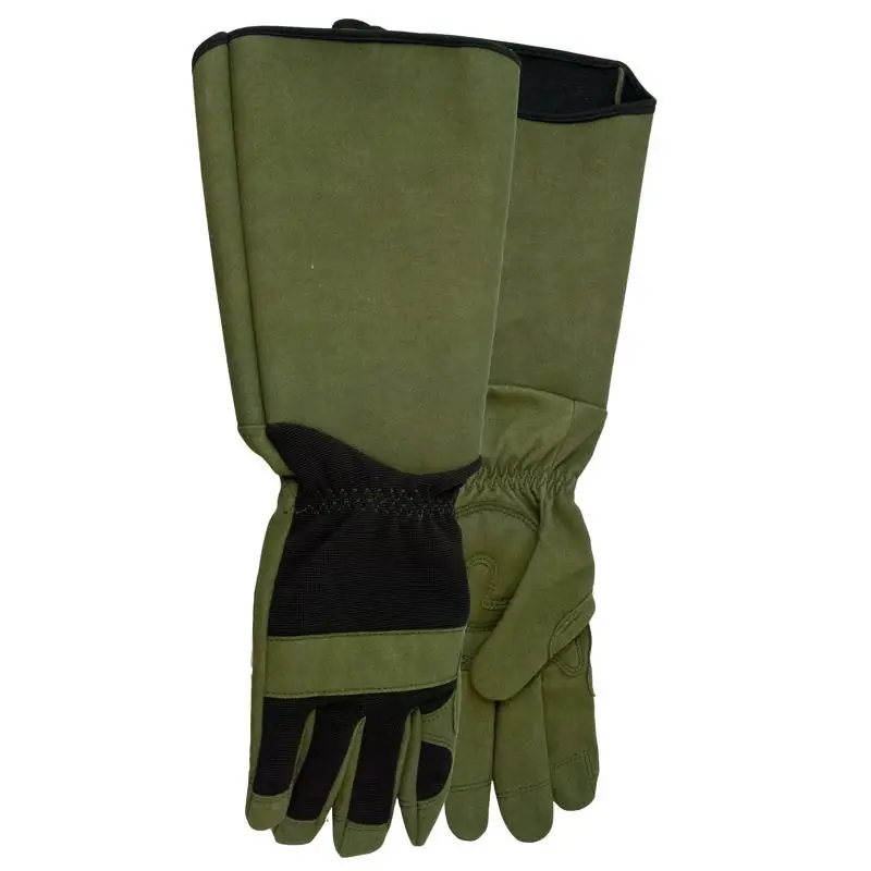 Game Of Thorns One Size Fits All Spandex Black/green Gardening Gloves