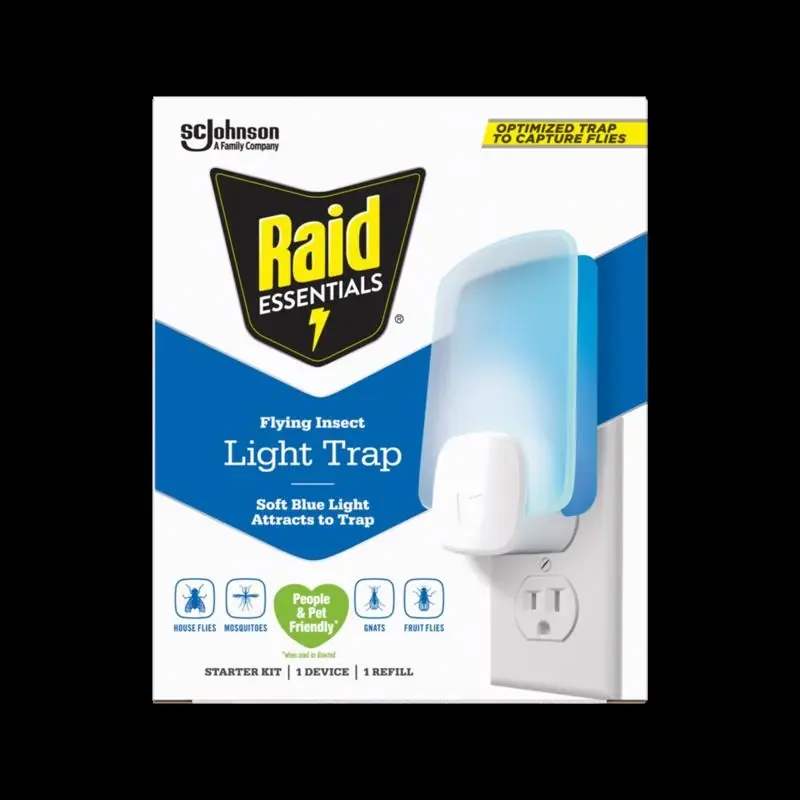 Essentials Odorless Insect Trap And Lure Kit For Flies And Gnats