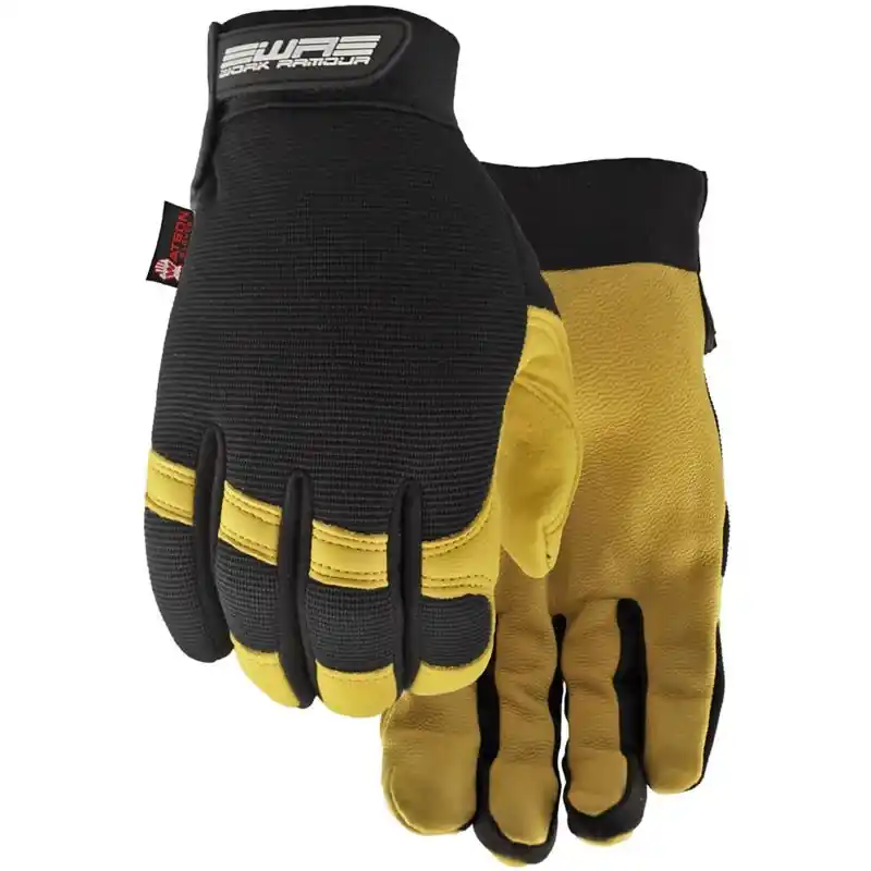 Flextime High Performance Protection Gloves Black/yellow L 1 Pk