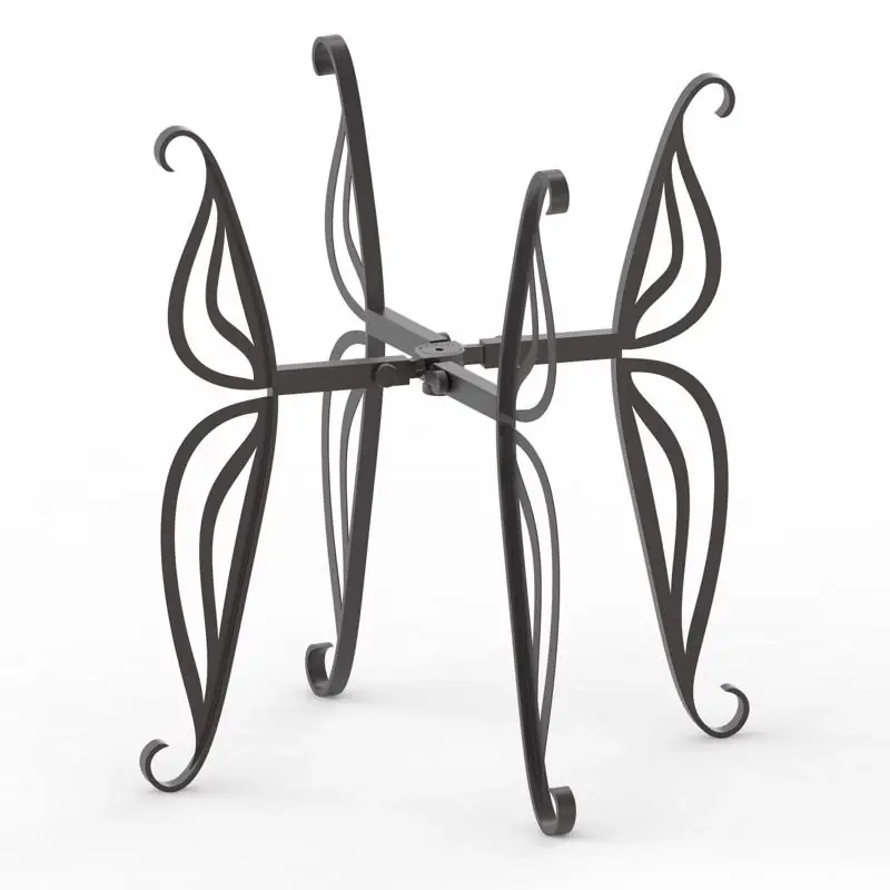 Gardien Black Steel Plant Stand 75lb Capacity Indoor Outdoor