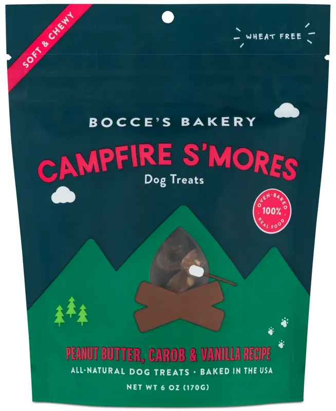 Soft & Chewy Campfire S‘mores Dog Treats 6 Oz Bag