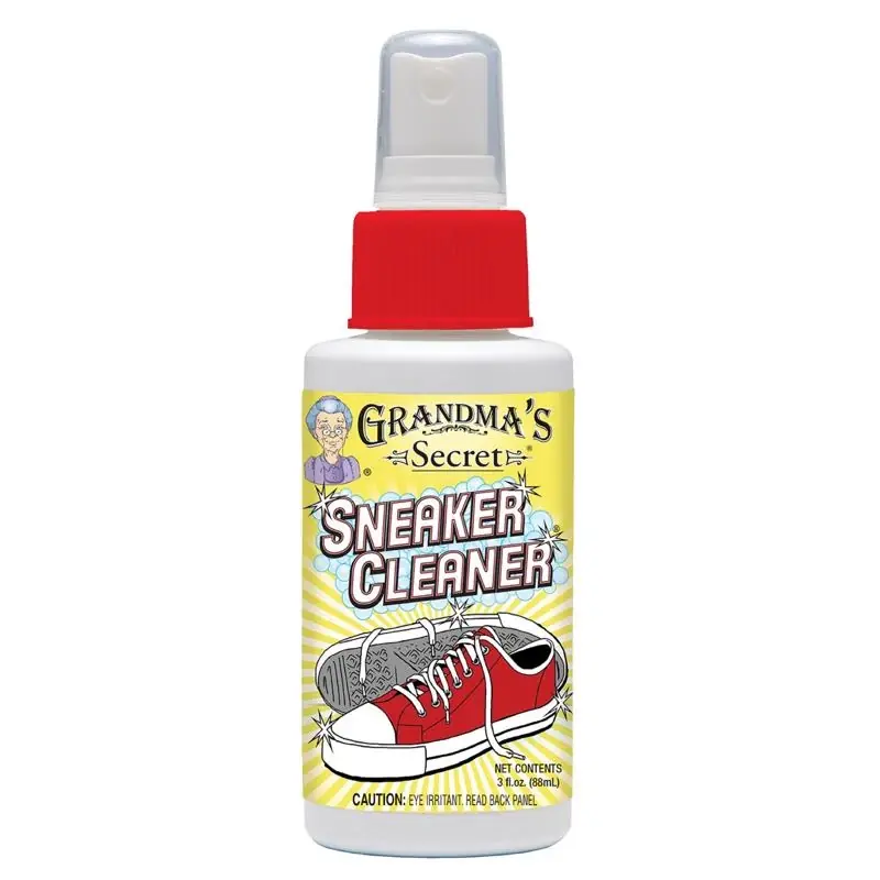 Clear Sneaker Cleaner 3 Oz Spray Bottle