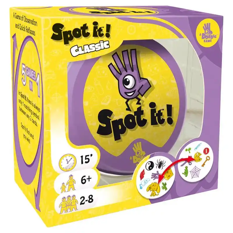 Spot It Card Game For Ages 6 And Up