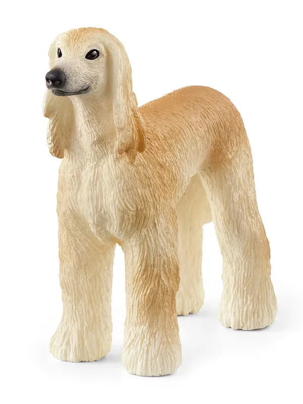Afghan Hound Dog Figurine Brown 1 Pc