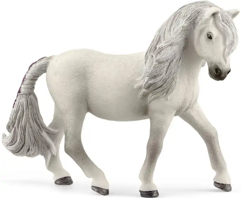 Iceland Pony Mare Horse Toy White