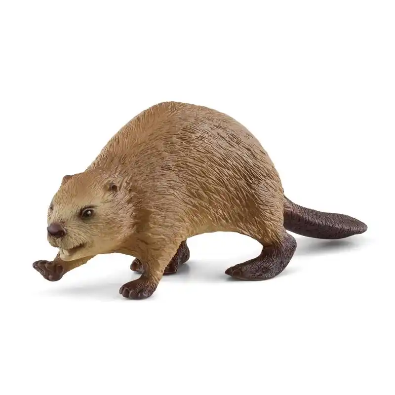 Beaver Toy Synthetic Tan For Ages 3+