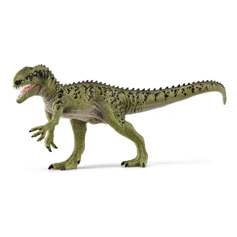 Monolophosaurus Green Dinosaur Figurine 9 Length 4 Height 1 Piece