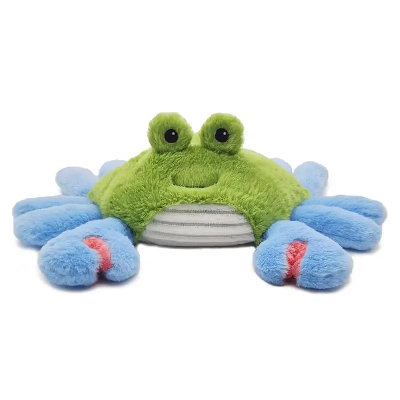 Blue Plush Crab Stuffed Animal, 13 X 8 X 6 Inches
