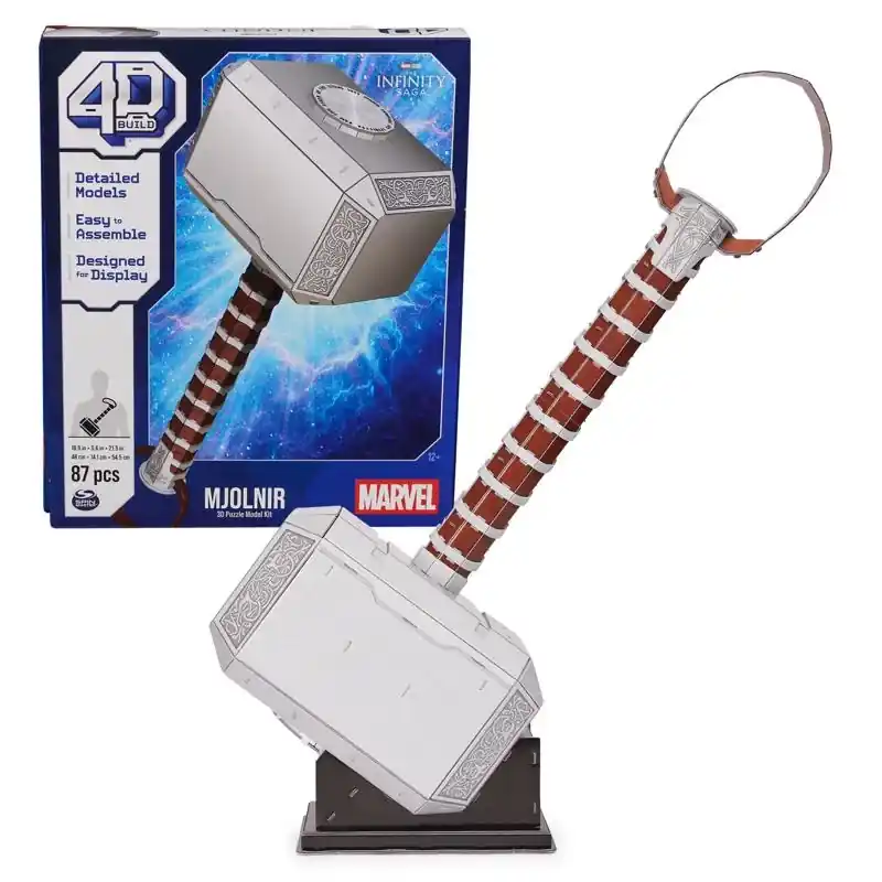 Thor Hammer 3d Puzzle Multicolored 87 Pc