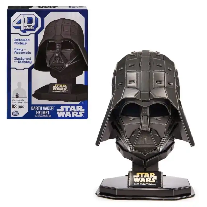 Darth Vader 3d Puzzle Black 83 Pc